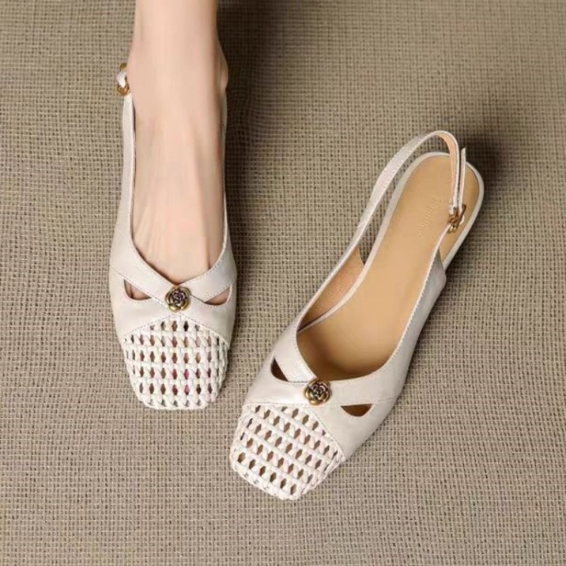Women'S Shoes - Damskie sandały w stylu francuskim z
