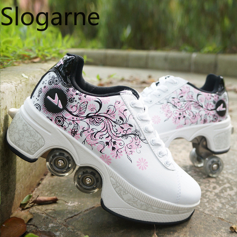 Women'S Shoes - Damskie rolki z możliwością transformacji na