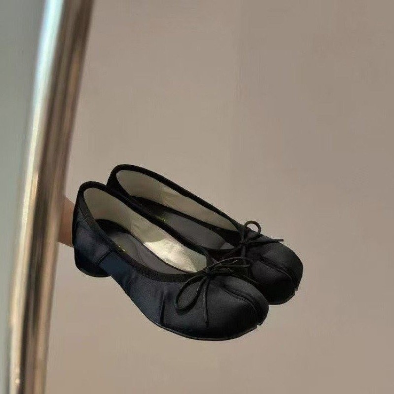 Women'S Shoes - Słodkie kokardki, damskie wsuwane buty na