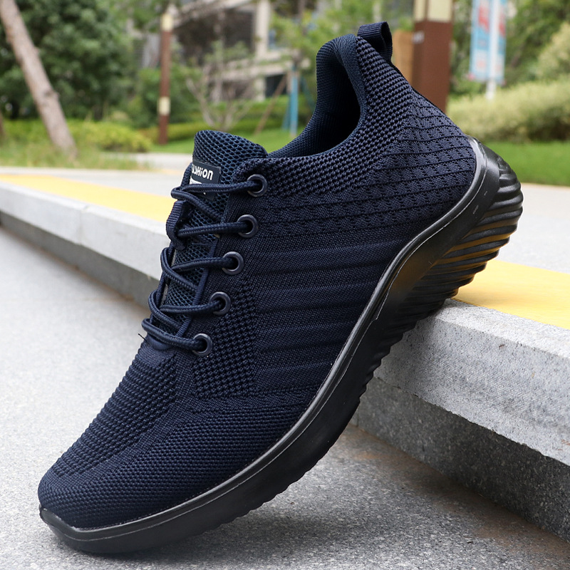 Breathable Mesh Athletic Shoes - Męskie sneakersy oddychające buty codzienne letnie