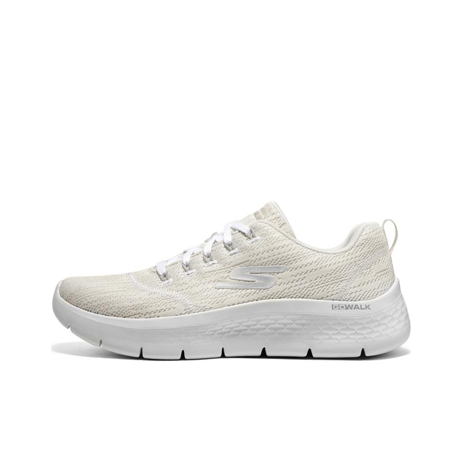 Men'S Shoes - Skechers GO WALK, damskie, białe, niskie,