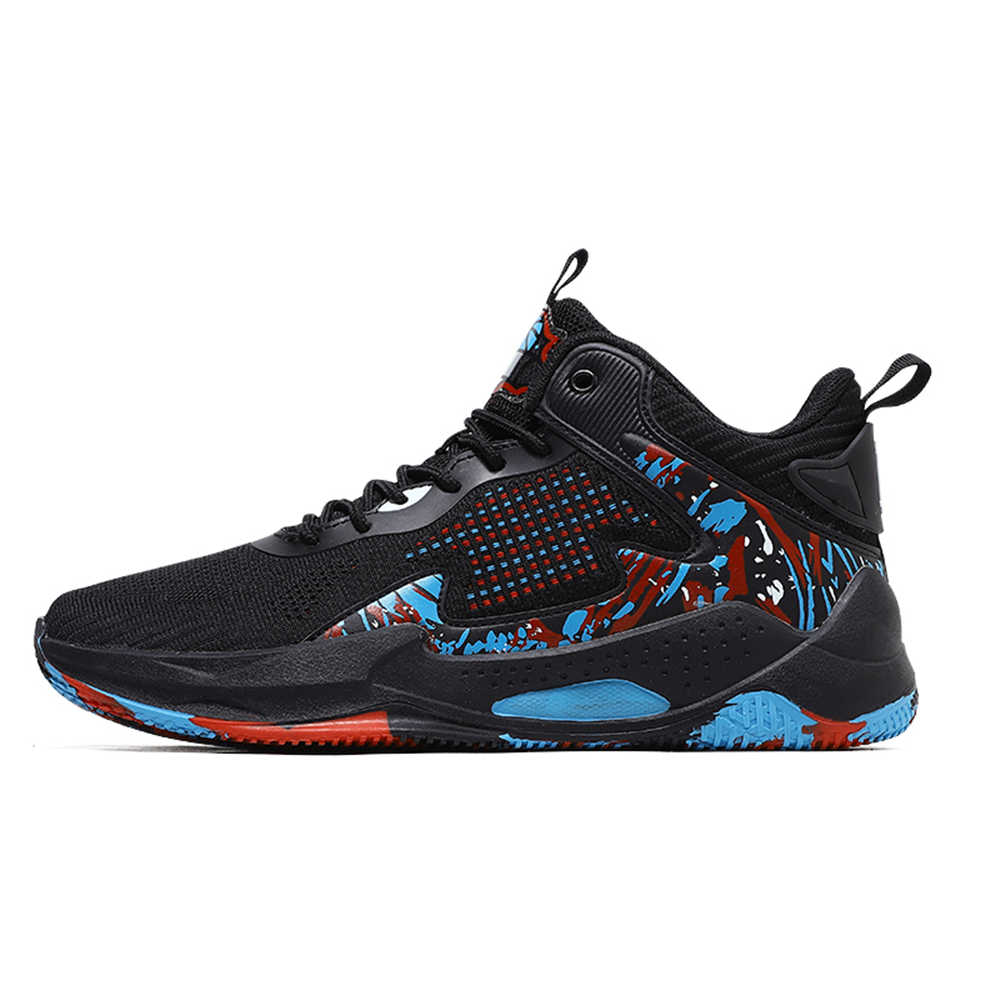Wysokie trampki damskie z mate – Knit Fabric Lace Up Sneakers recenzja i cena