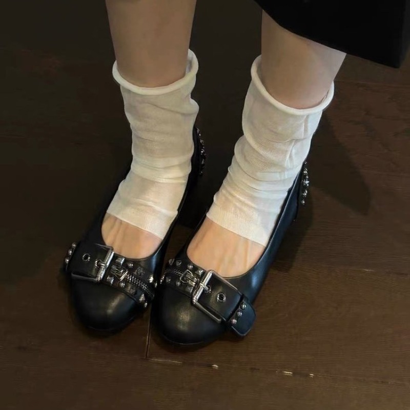 Damskie skórzane buty Mary Jan – Boots recenzja i cena